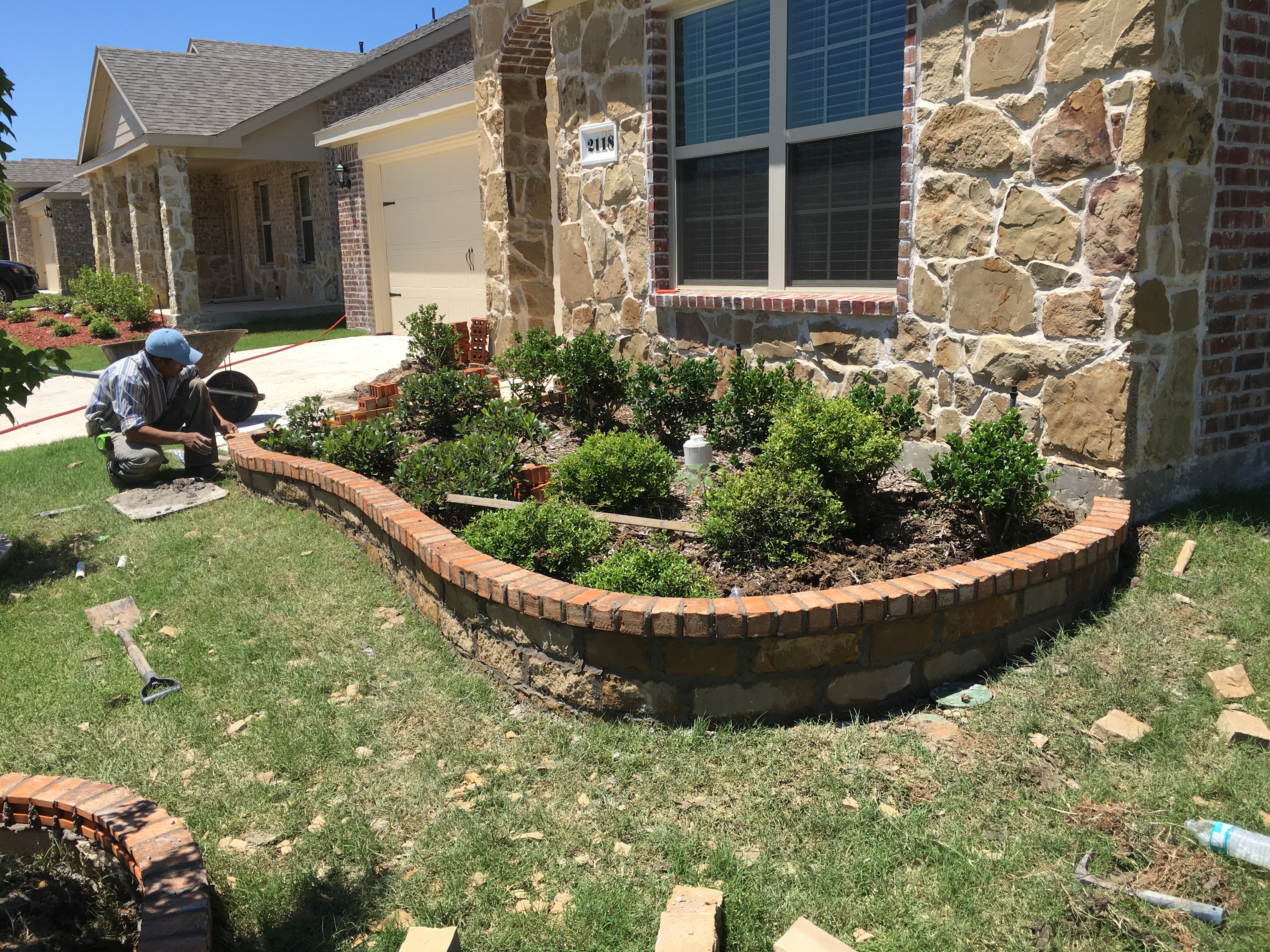 Landscaping project