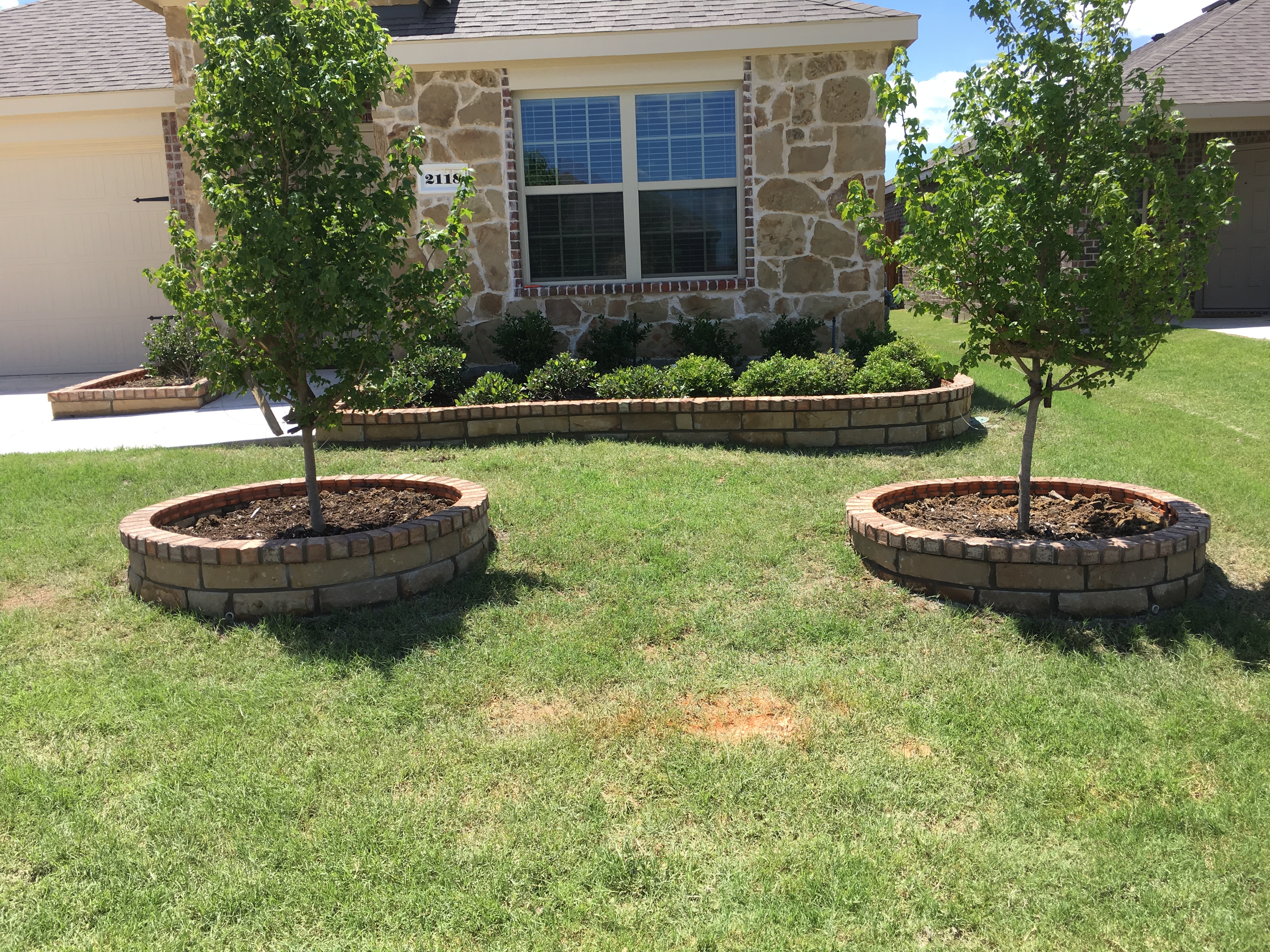 Landscaping project