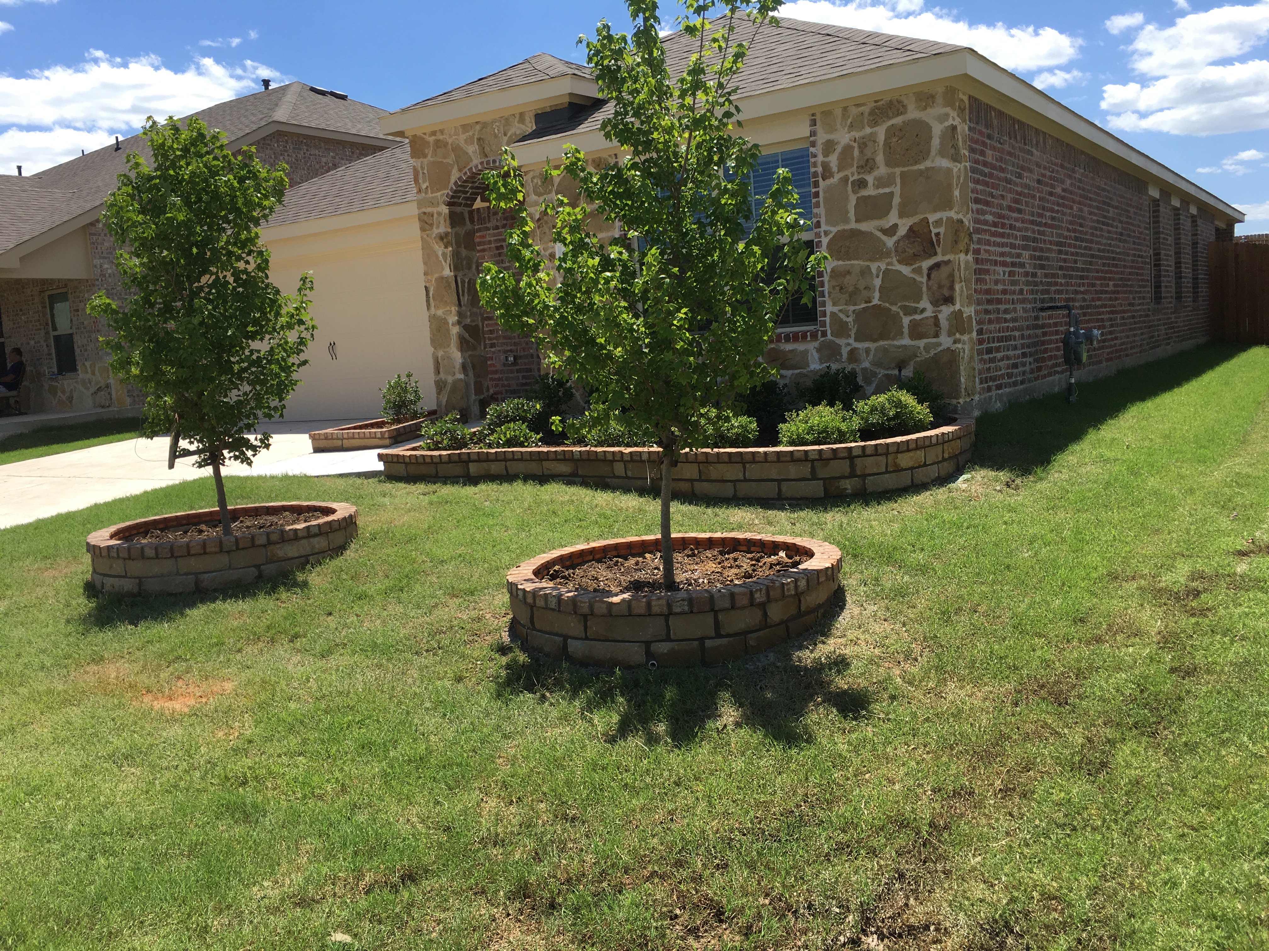 Landscaping project
