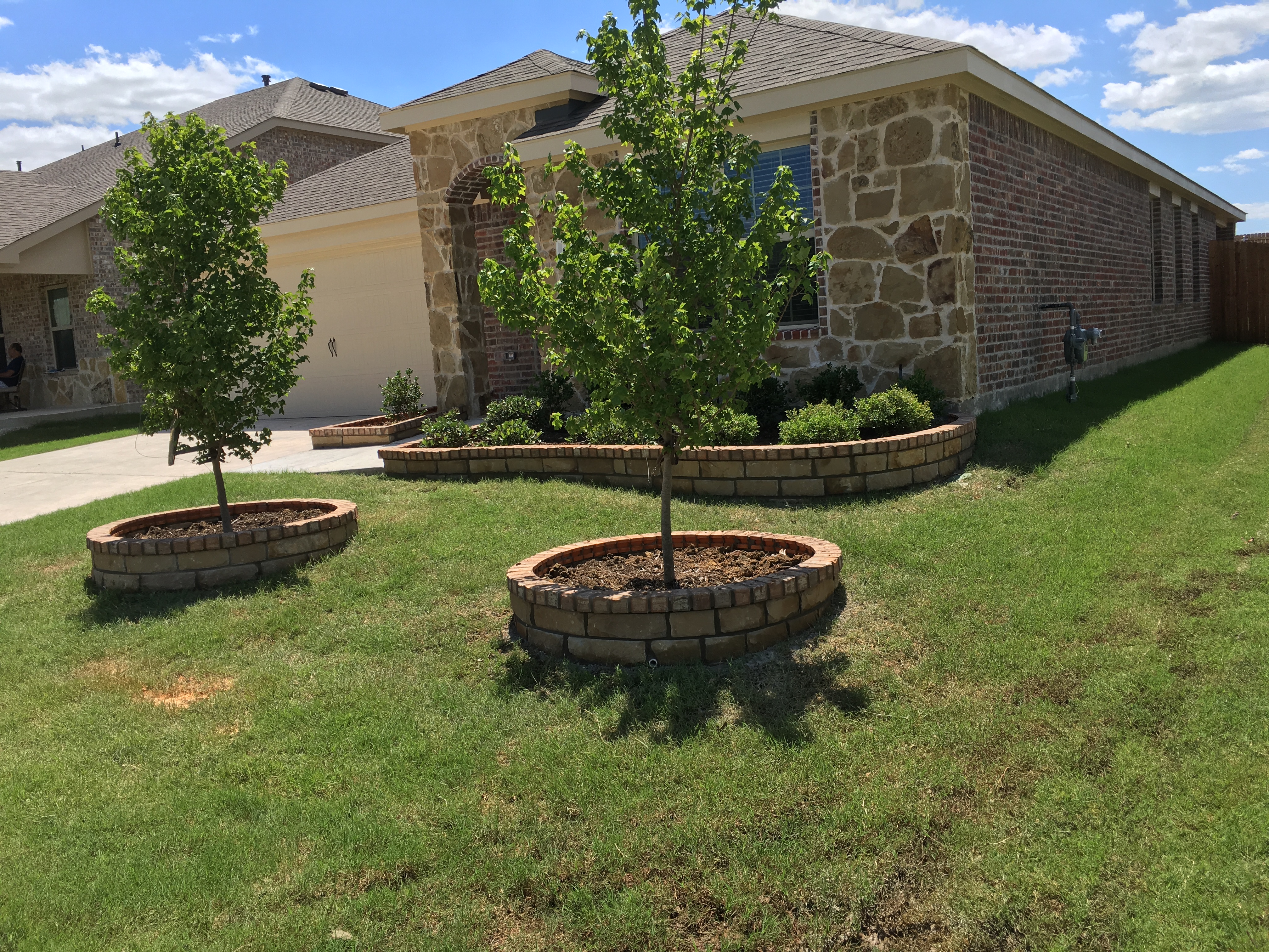 Landscaping project
