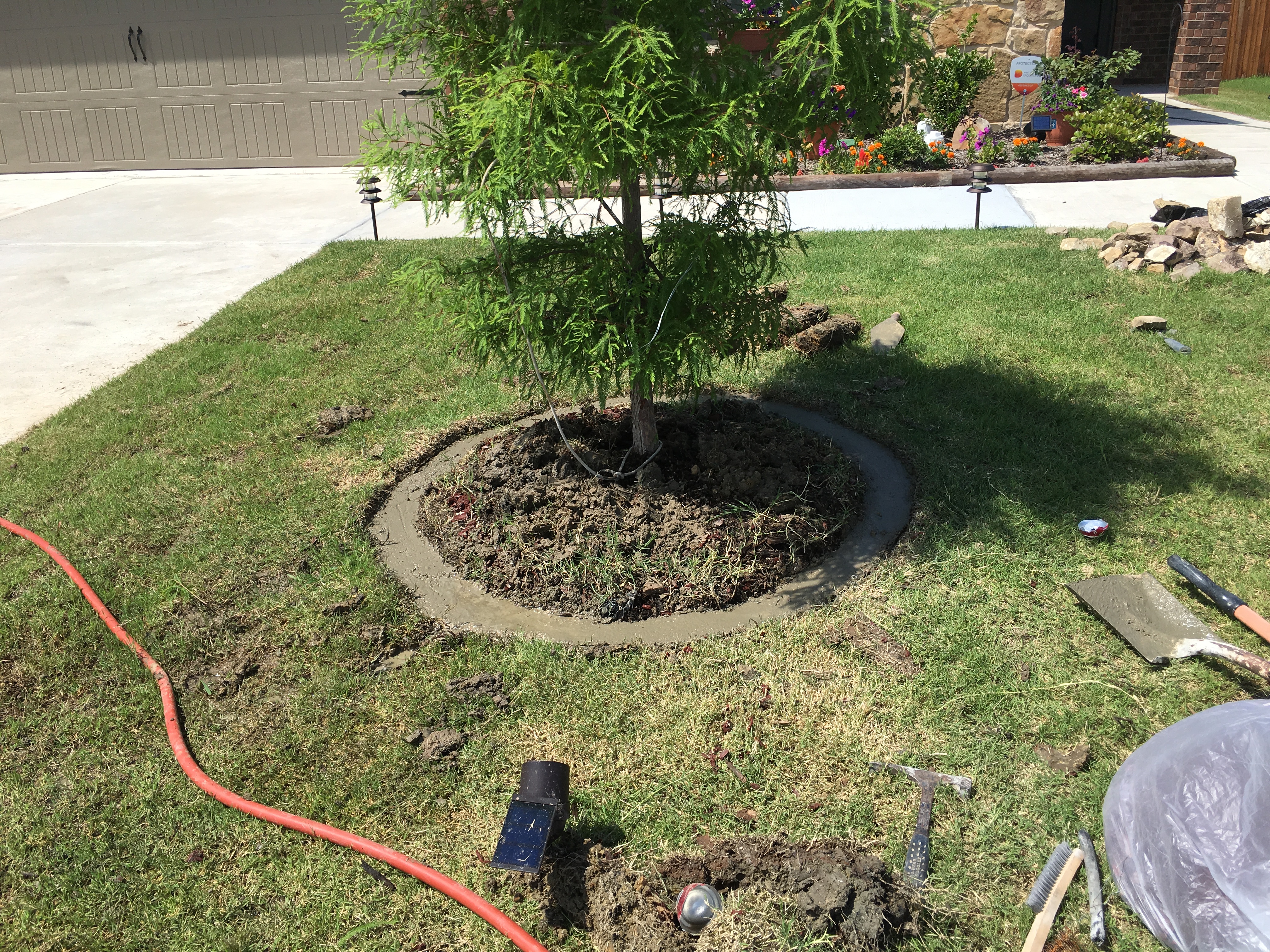 Landscaping project