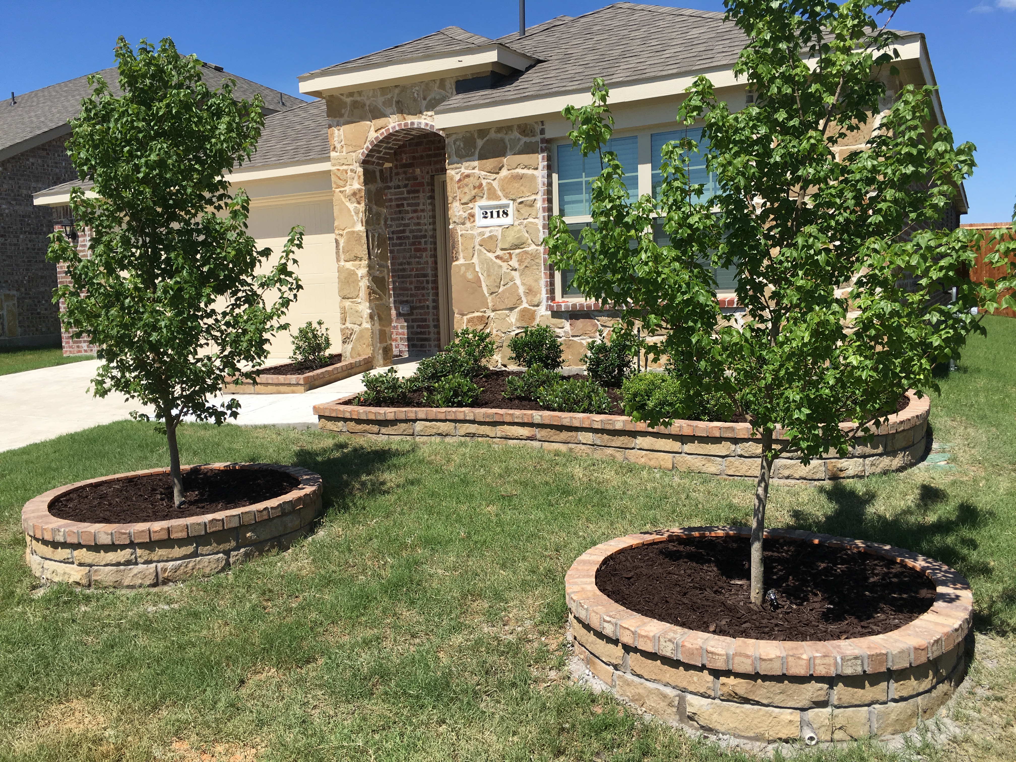 Landscaping project