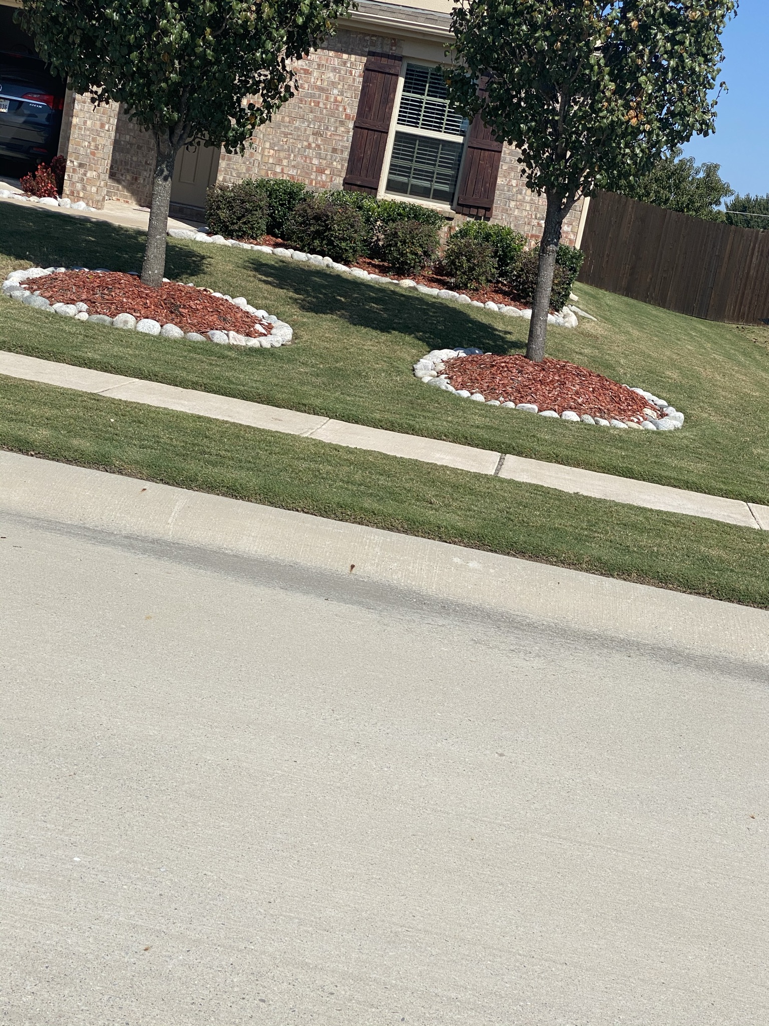 Landscaping project