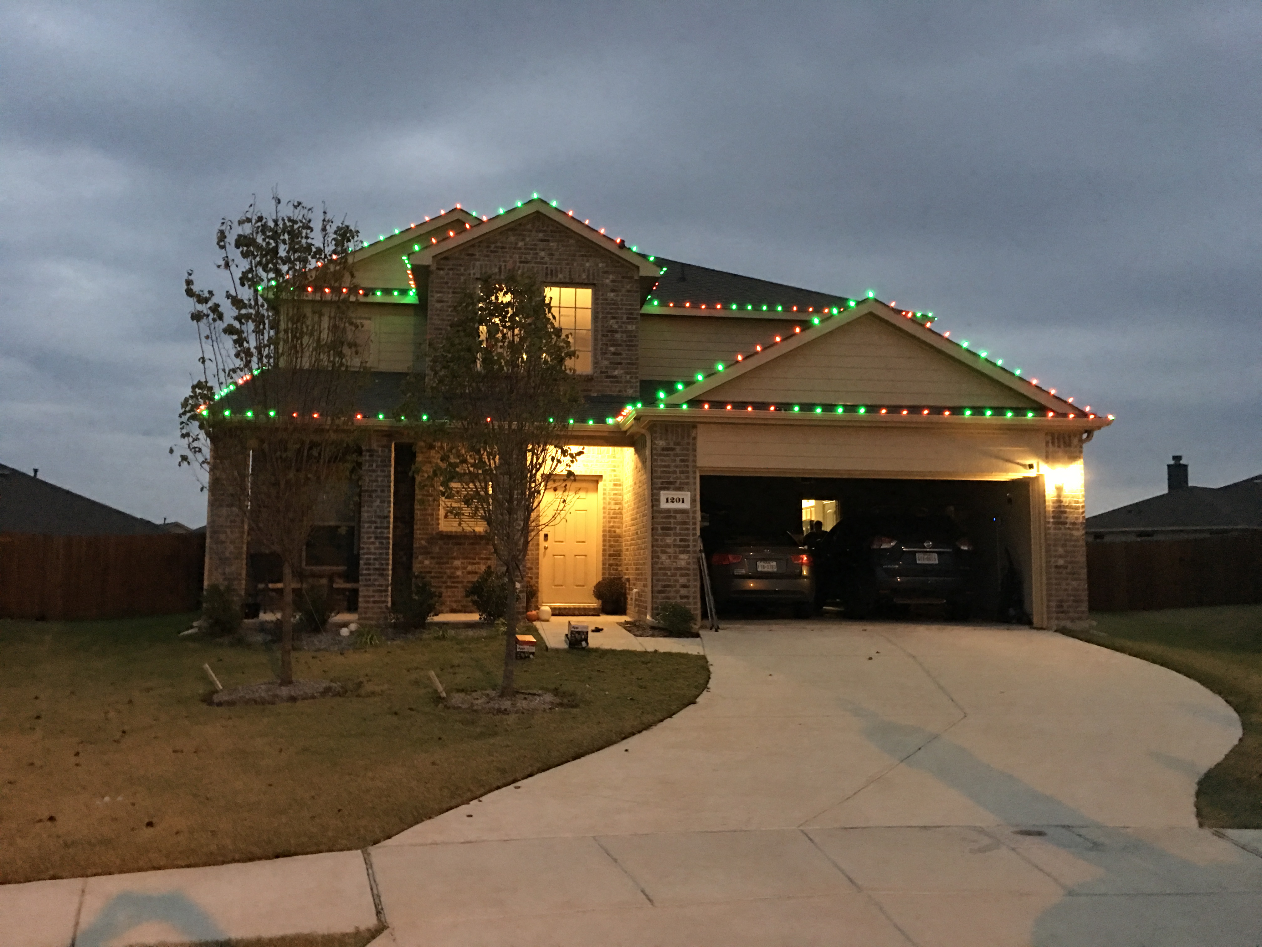 Christmas Light Installation