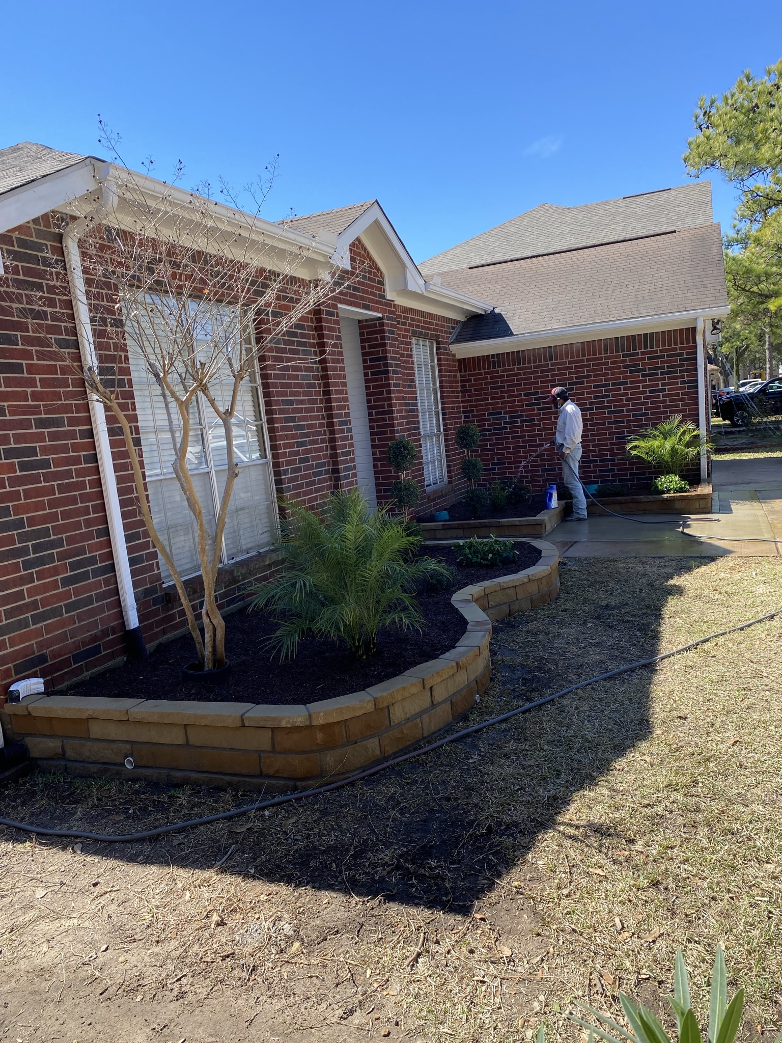 Landscaping project
