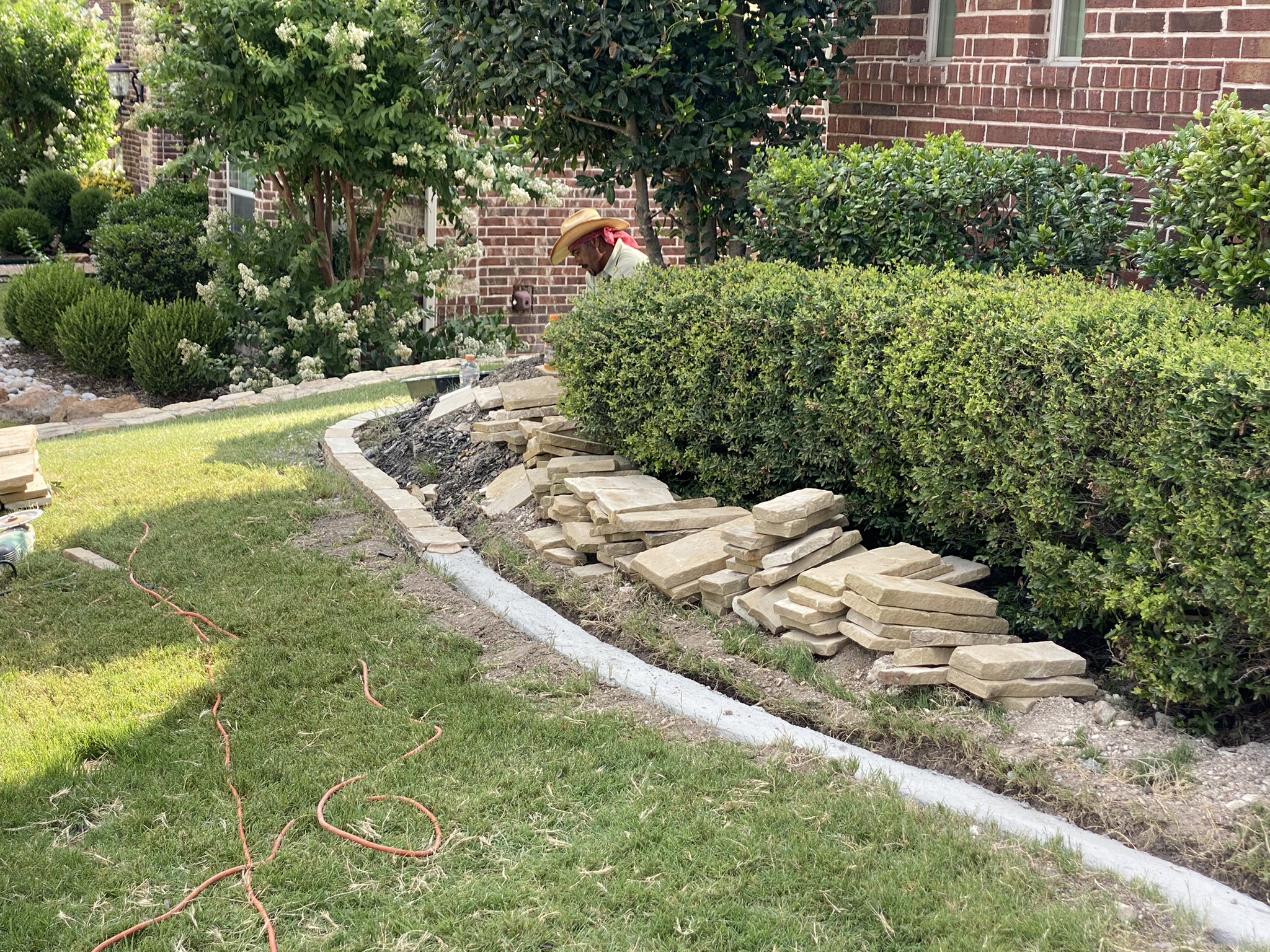 Beautiful landscaping project