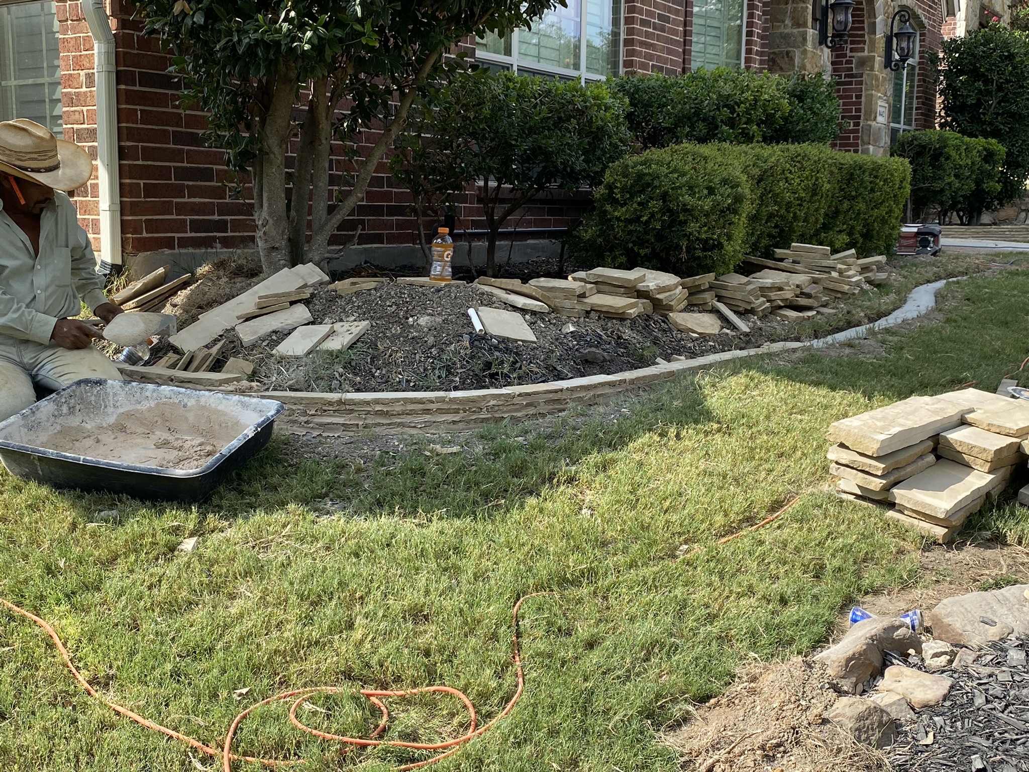 Landscaping project