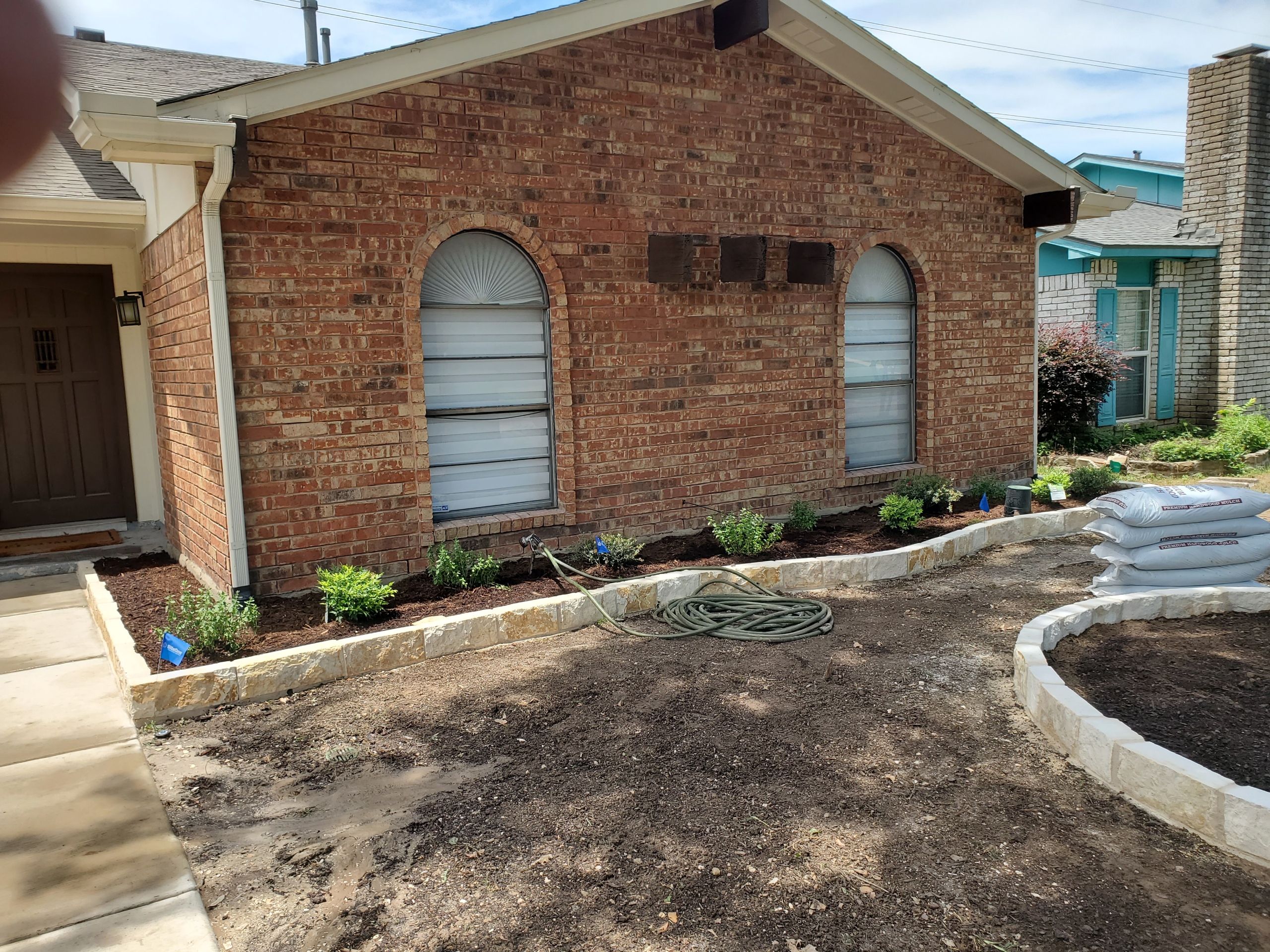 Landscaping project